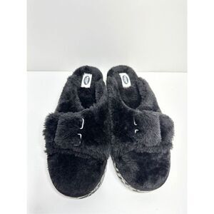 Dr. Scholl’s Shoes Womens Size 7 Staycay‎ Black Lounge Slippers NEW